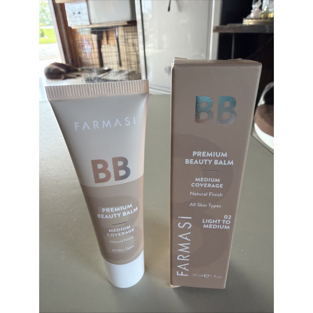 Farmasi BB Premium Beauty Balm Natural Finish All Skin Types 02 Light To Medium